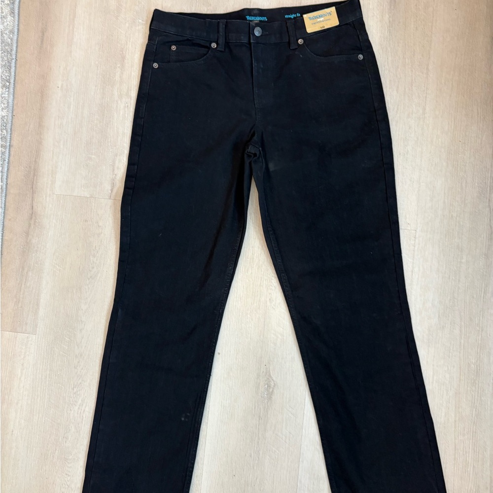 Kids Black Casual Pants